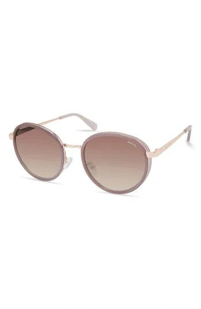 Kenneth Cole 53mm Gradient Round Sunglasses In Multi