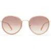 Kenneth Cole 53mm Round Sunglasses
