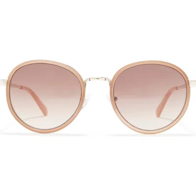 Kenneth Cole 53mm Round Sunglasses