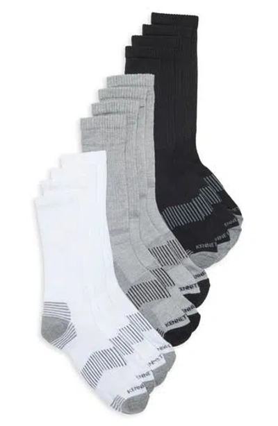 Kenneth Cole 6-pack Assorted Cushioned Crew Length Socks In Multi