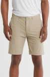 Kenneth Cole 9-inseam Golf Shorts In Neutral