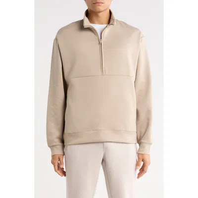 Kenneth Cole Active Half Zip Pullover In Neutral