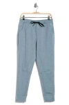 Kenneth Cole Active Scuba Knit Joggers In Blue