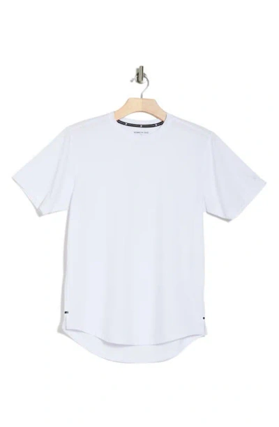 Kenneth Cole Active Stretch Short Sleeve T-shirt In White