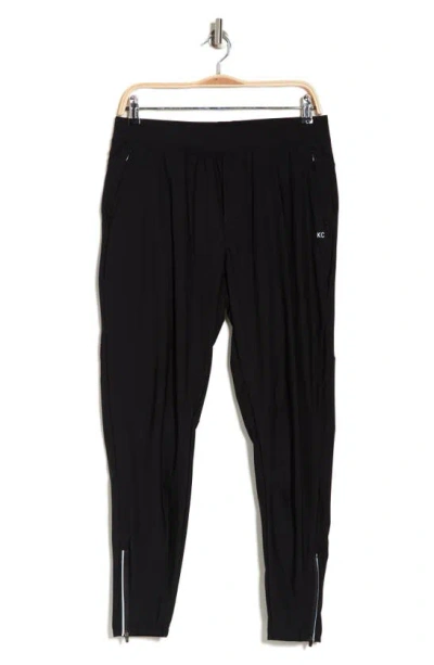 Kenneth Cole Active Tech Stretch Joggers In Black