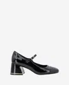 Kenneth Cole Brynne Platform Mary Jane Pump In Black Black Patent