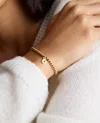 Kenneth Cole Alexa Leigh Mental Health Coalition Bracelet In Yellow Gold