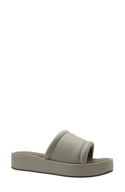 Kenneth Cole Women's Andreanna Slip On Platform Sandals In Gray