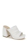 Kenneth Cole Anika Platform Sandal In Ecru Pu
