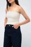 Kenneth Cole Athletic Stretch Camisole In Kc White