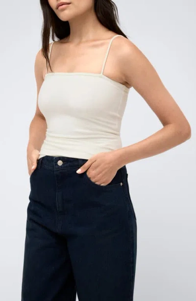 Kenneth Cole Athletic Stretch Camisole In Kc White