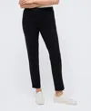 Kenneth Cole Slim Fit Ankle Pants In Black