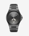Kenneth Cole Automatic Bracelet Watch In Black