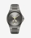 Kenneth Cole Automatic Bracelet Watch In Gun
