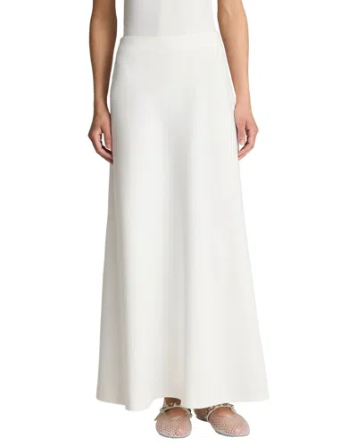 Kenneth Cole Bias Flared Maxi Skirt In Animal Print
