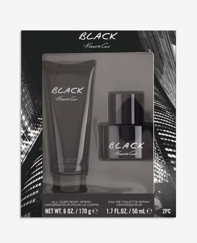 Kenneth Cole Black Eau De Toilette 2pc Gift Set In Multi