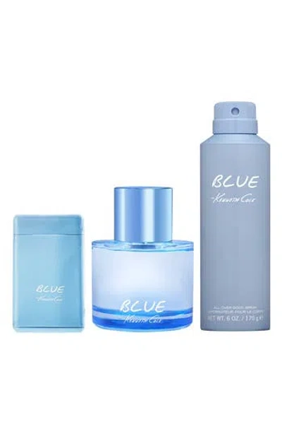 Kenneth Cole Blue Eau De Toilette 3-piece Set