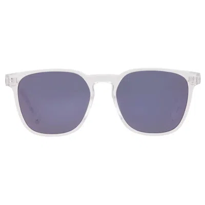 Kenneth Cole Blue Mirror Square Men's Sunglasses Kc1414 26x 54