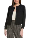 Kenneth Cole Bomber Jacket In Black
