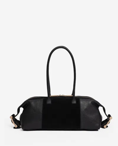 Kenneth Cole Bowery Bowling Bag In Black