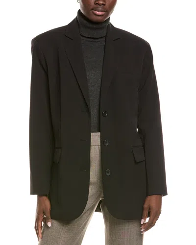 Kenneth Cole Boyfriend Jacket In Black