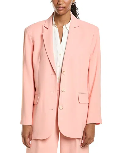 Kenneth Cole Boyfriend Jacket In Pink