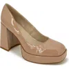 Kenneth Cole Bri Platform Pump In Neutral