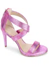 Kenneth Cole Brooke Cross Sandal Womens Suede Strappy Dress Sandals In Purple