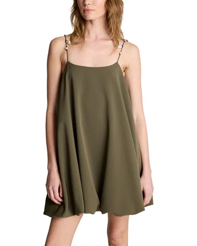 Kenneth Cole Sleeveless Bubble Hem Minidress In Green