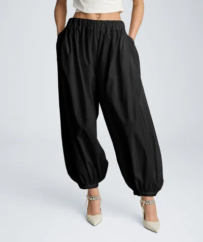 Kenneth Cole Bubble Leg Pant In Black