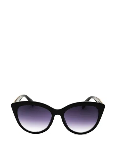Kenneth Cole Cat-eye Sunglasses In Black