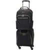 Kenneth Cole Chelsea 2-piece Luggage Set In Black