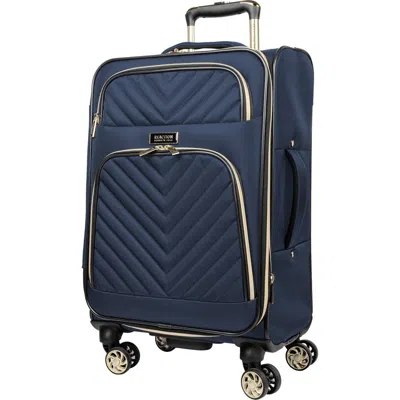 Kenneth Cole Chelsea 20-inch Spinner Carry-on Luggage In Blue