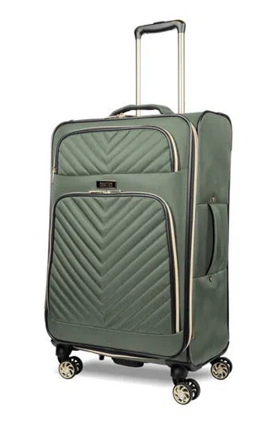 Kenneth Cole Chelsea 24-inch Softside Spinner Luggage In Green