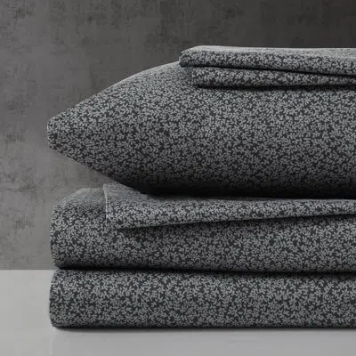 Kenneth Cole Chill Bonus Sheet Set In Charcoal Floral
