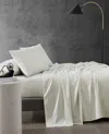 Kenneth Cole Chill Flowers Sheet Set In White