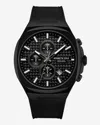 Kenneth Cole Chronograph Classic Strap Watch In Black