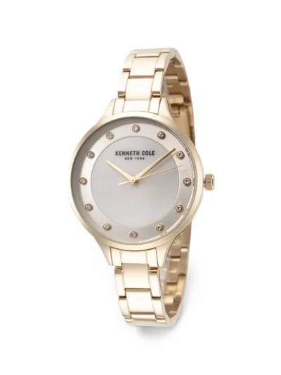 Kenneth Cole 클래식 크리스털 36mm 시계 In Gold