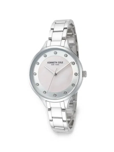 Kenneth Cole 클래식 크리스털 36mm 시계 In Gray