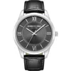 Kenneth Cole Classic Leather Strap Watch, 44mm
