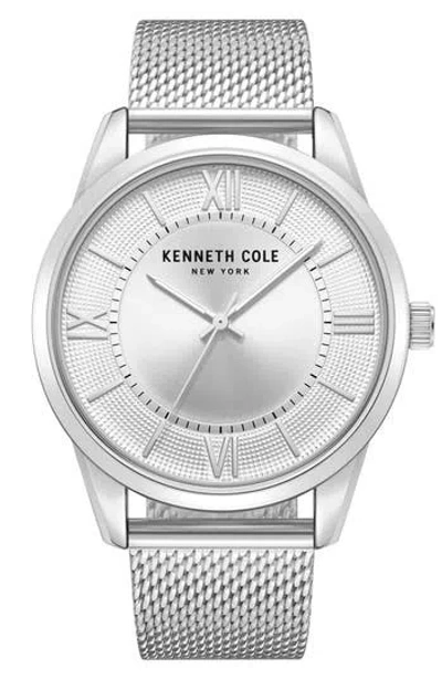 Kenneth Cole Classic Mesh Strap Watch, 44mm