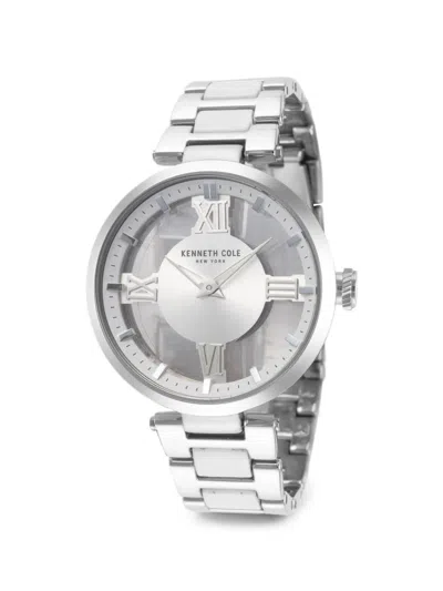 Kenneth Cole 클래식 로만 뉴메럴 32mm 시계 In Metallic