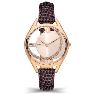 Kenneth Cole Classic Women's Watch In Brown