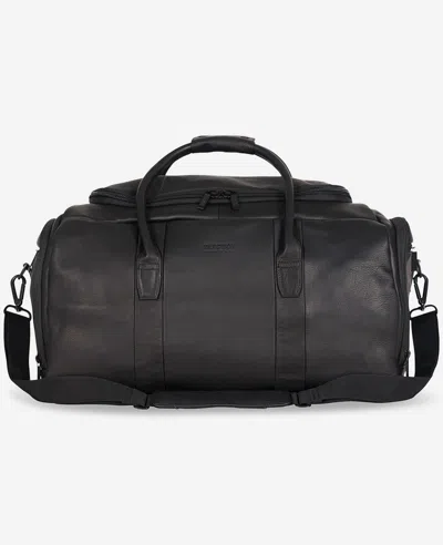 Kenneth Cole Colombian Leather Duffle In Black