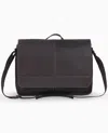 Kenneth Cole Columbian Leather Crossbody 15.6-inch Laptop & Tablet Messenger Bag In Brown