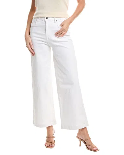 Kenneth Cole Comfort Pure White Wide Leg Jean