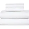 Kenneth Cole Cotton Percale Sheet Set In White