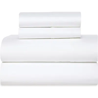 Kenneth Cole Cotton Percale Sheet Set In White