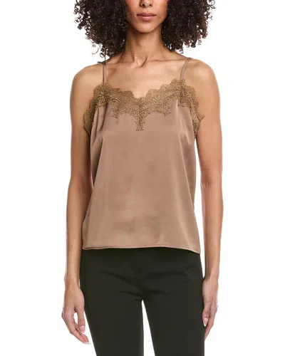 Kenneth Cole Cowl Neck Cami In Brown