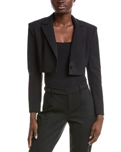 Kenneth Cole Cropped Jacket In Black